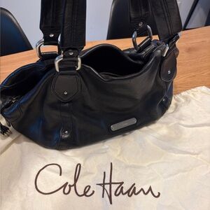 Cole Haan Black Leather Bag